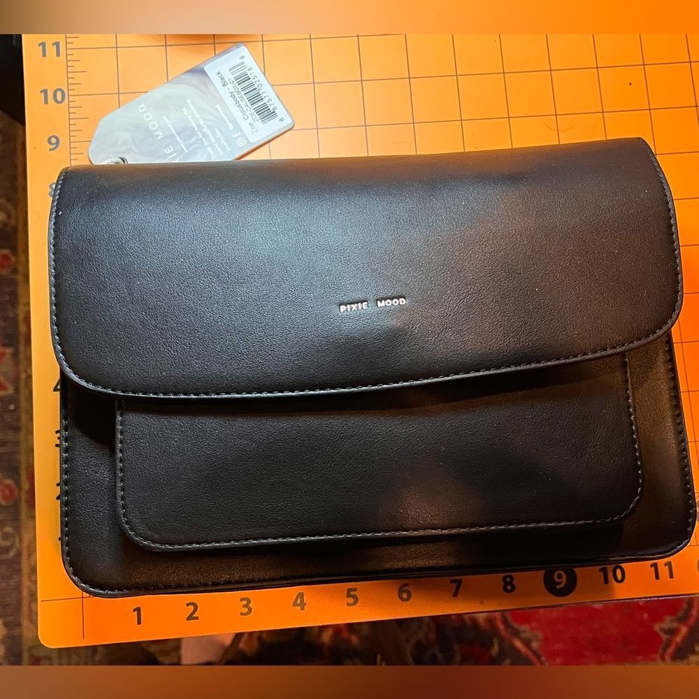 Pixie Mood Black Mini Crossbody Bag